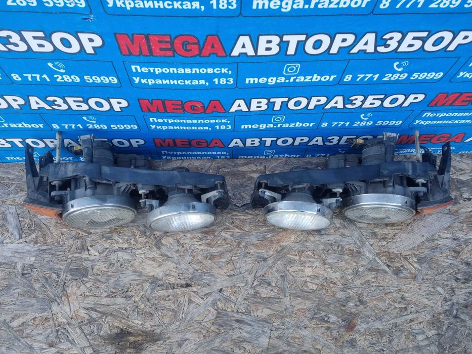 Передние фары на БМВ Е34 / BMW E34