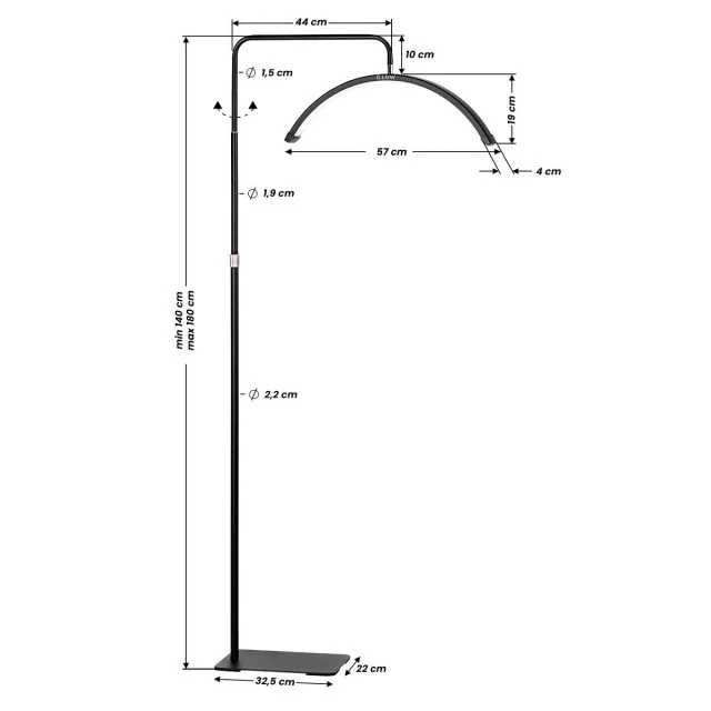 Lampa de tratament Glow MX6 pentru gene