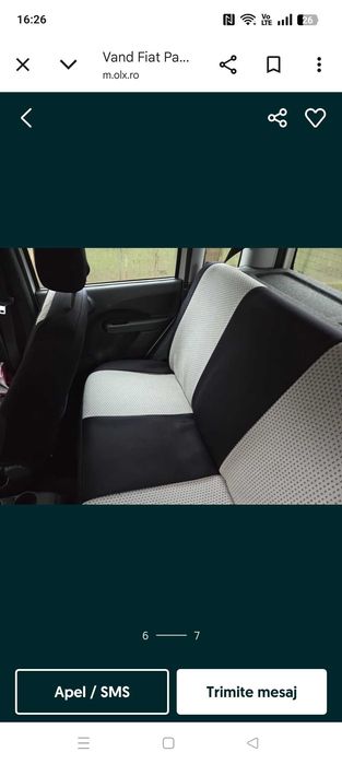 Vând Fiat panda 2008