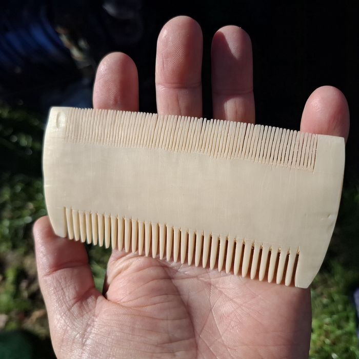 Pieptene vechi pentru păduchi, pieptene din os