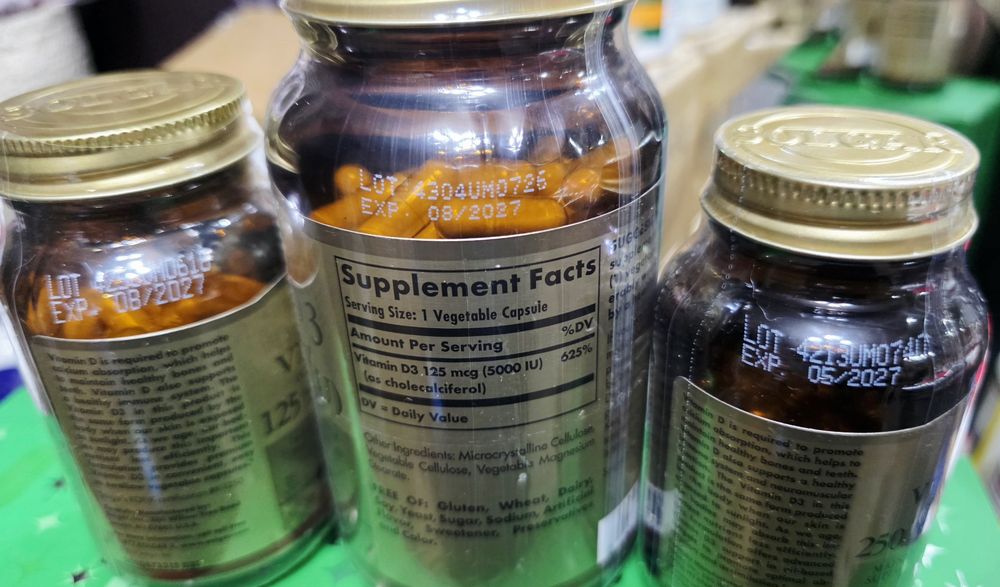 ДОСТАВКИ НЕТ Solgar витамин D3 5000,  10 000 Made in USA