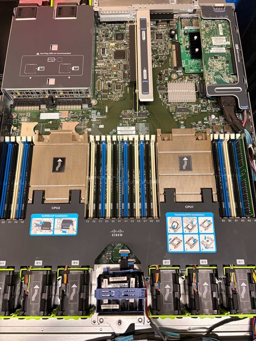 Сървър Cisco C220 M4 2x Xeon E5-2680 v3, 32GB DDR4, RAID, 2x PSU