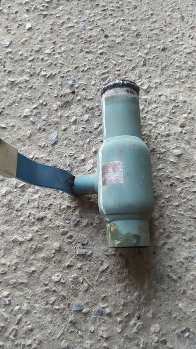 Кран шаровый, д80, д50, шибер