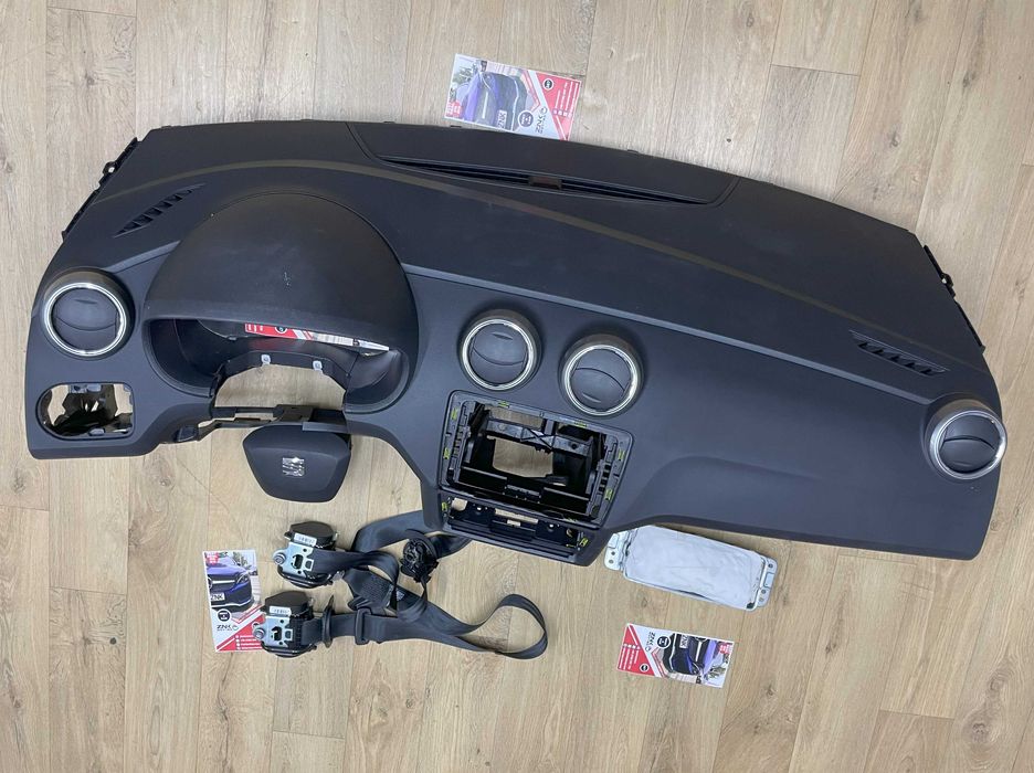 Seat Ibiza 2016 facelift - plansa de bord - kit airbag volan pasager