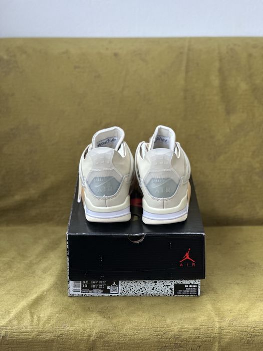 Jordan 4 x Off White 44