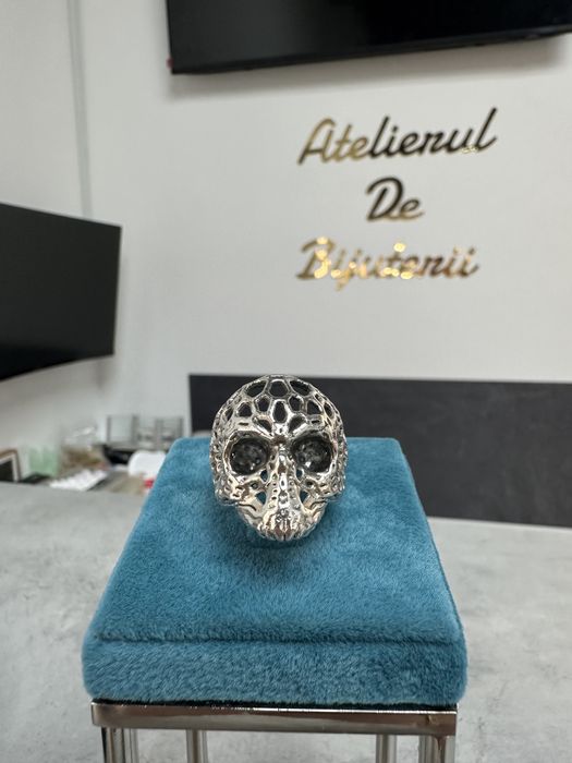 Inel Argint 925 Lucrat Manual