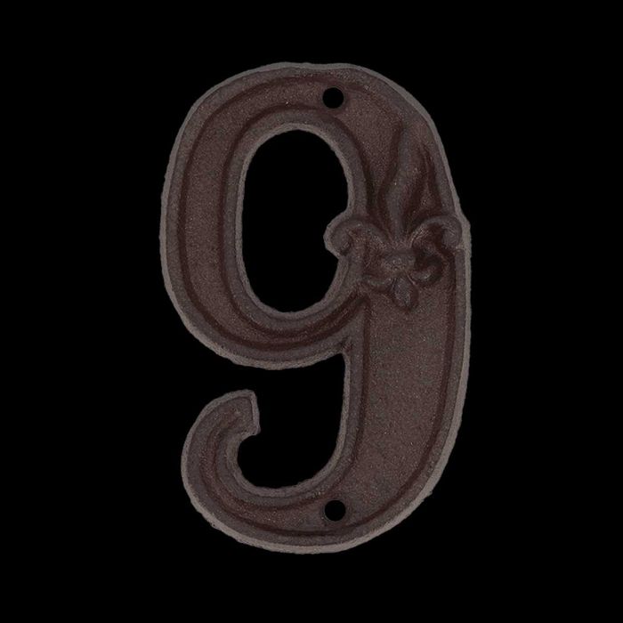 Чугунени цифри за врата