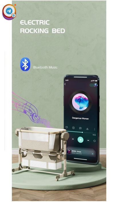 Шезлонг манеж б/у