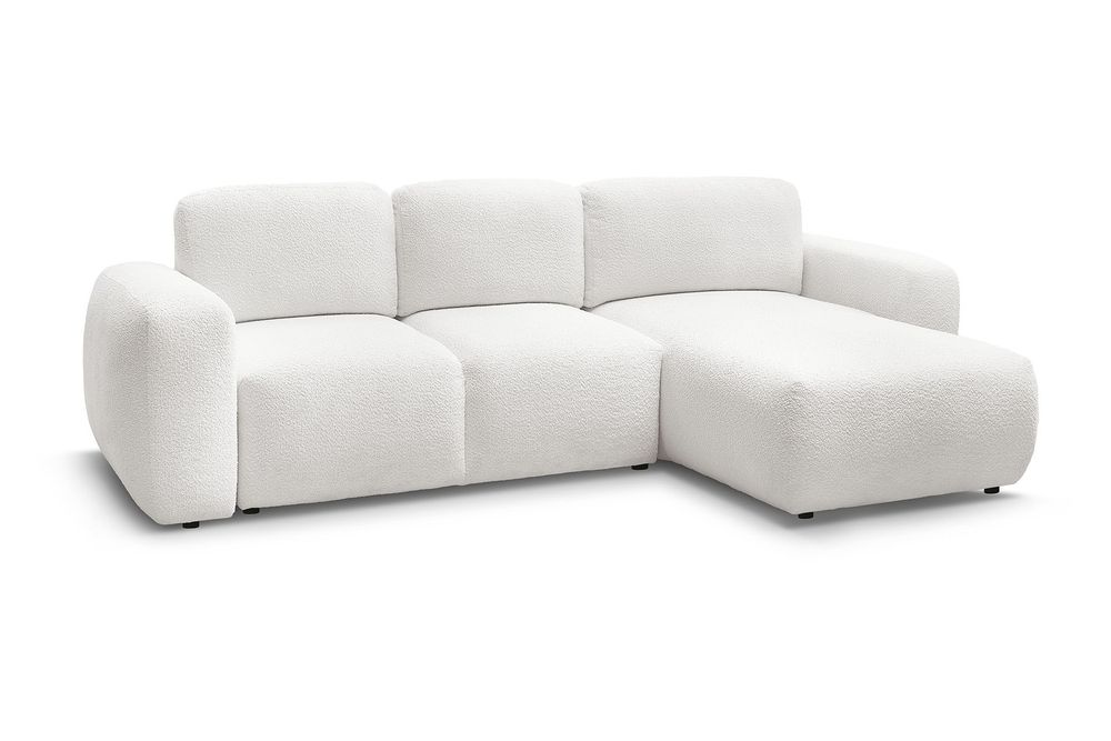 NOU Colțar L-form, BEIGE, 280/170cm, extensibil