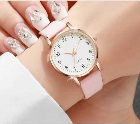 Дамски часовник Розово Златист