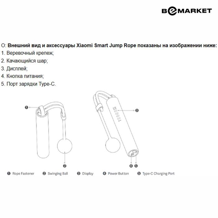 Умная скакалка Xiaomi Smart Jump Rope