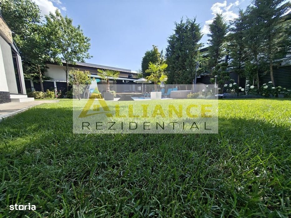 Vila premium P+1+M | 185 mp utili | Teren 650 mp | Piscina | Mobilata
