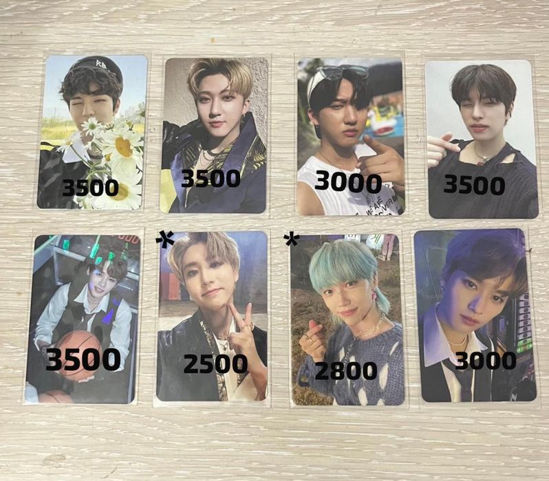 Кпоп карты стрей кидс