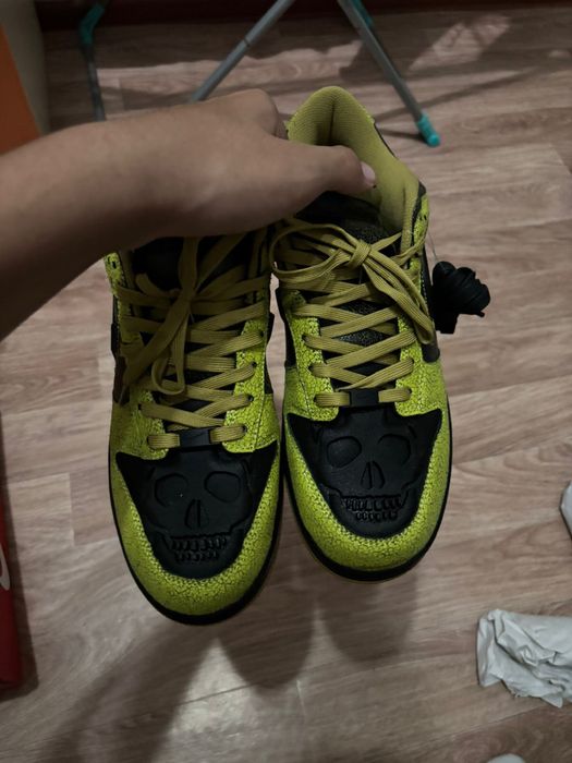 Nike dunk low кроссовки хеллоуин