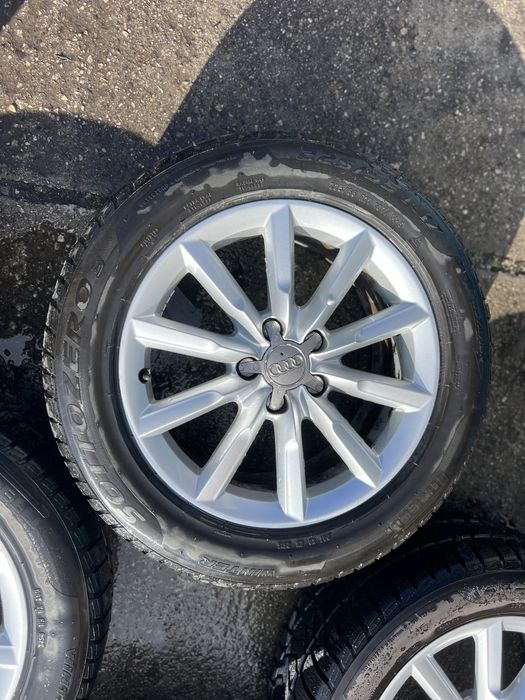 Джанти  AUDI Q3 със зимни гуми 225/55/17 Pirelli