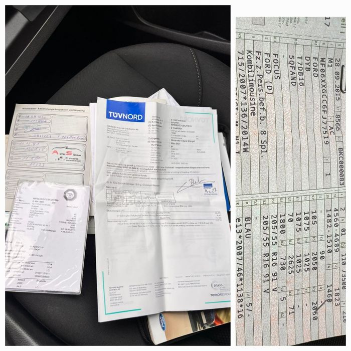 Ford Focus 2.0disel, an 2015euro 6