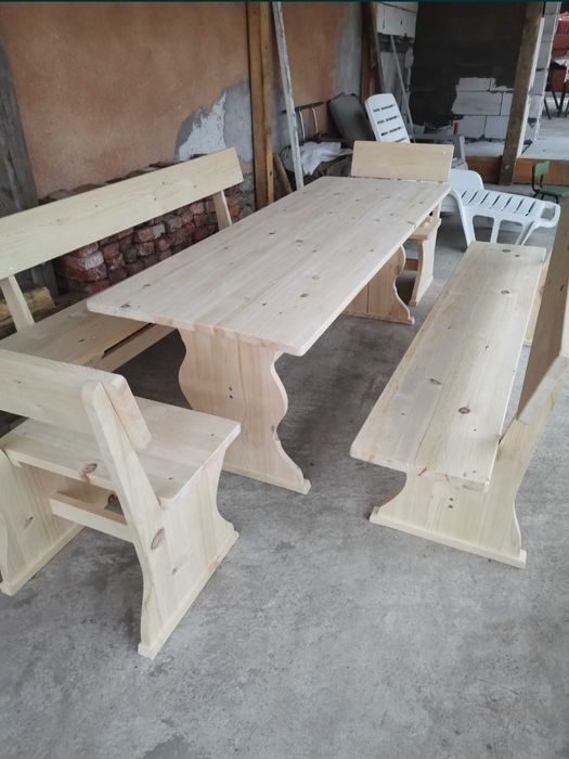 Баварски/Градински  маси и пейки(комплекти), нови от производител!