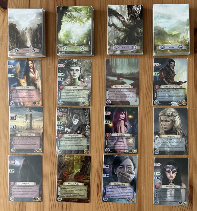 Boardgame Shadows of Killforth - complete collection