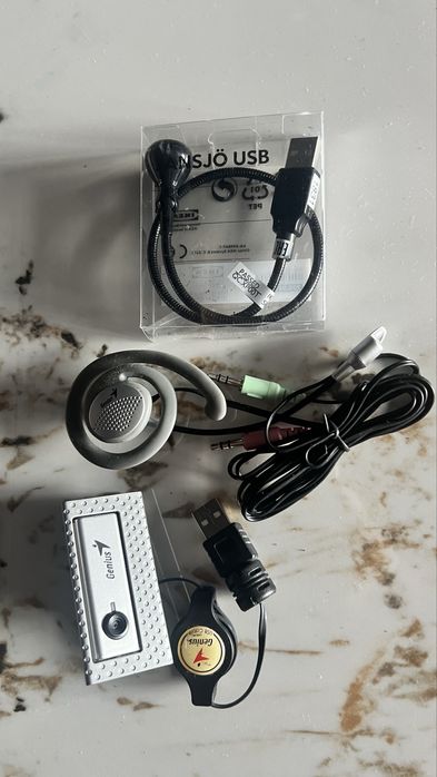Камера +слушалка с микрофон GENIUS slim NB 310