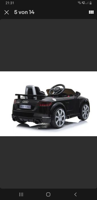 Audi TT masina de copii cu telecomanda adusa din Germania