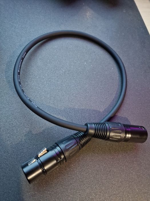 XLR кабел 0,5м мъжко към женско