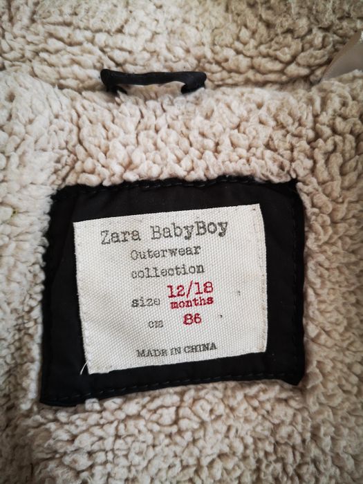 Бебешко зимно яке Zara