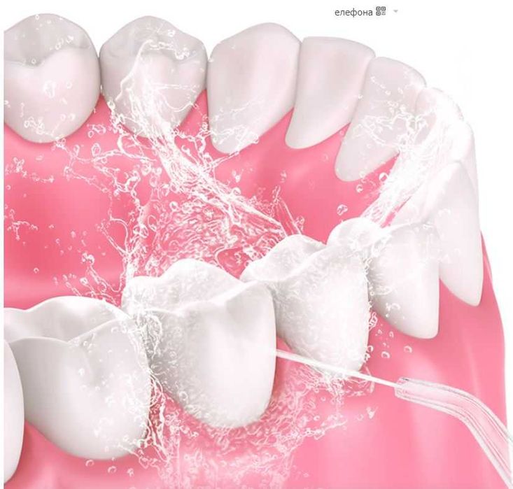Качественный Ирригатор для очистки зубов с 4 насадками и 3 режимами