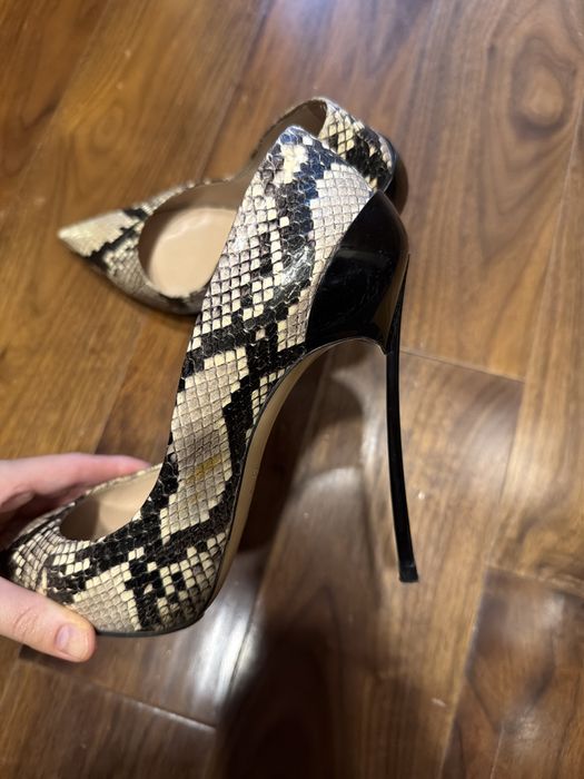 CASADEI туфли из питона