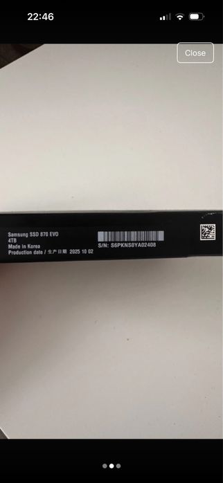 SSD Samsung 870 Evo 2.5 Nou, Sigilat 4TB
