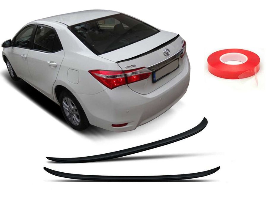 Заден Лип Спойлер за Toyota Corolla / Тойота Корола 2013-2017 Пиано