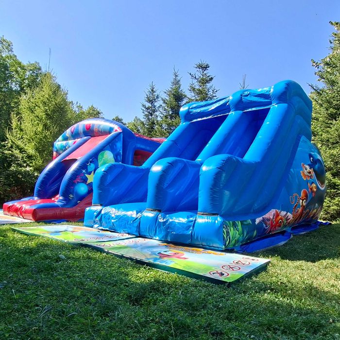 Tobogane gonflabile, topogane si casute pentru copii