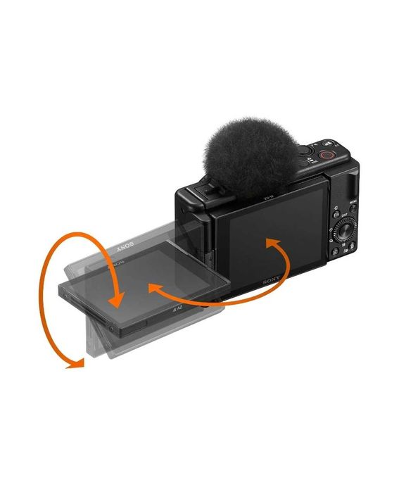 Camera foto vlogging Sony ZV-1F, 20.1MP, 4K, Negru - Ca noua