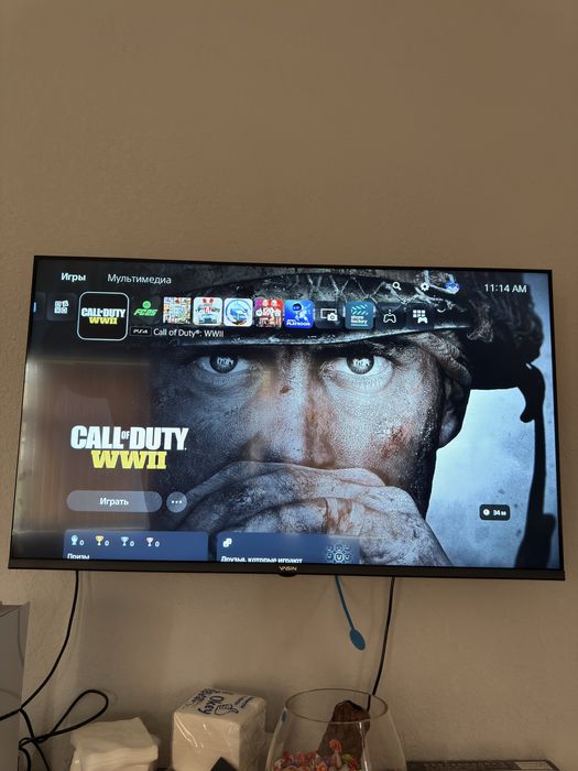 Playstation 5 + 6 игр + 2 джойстик