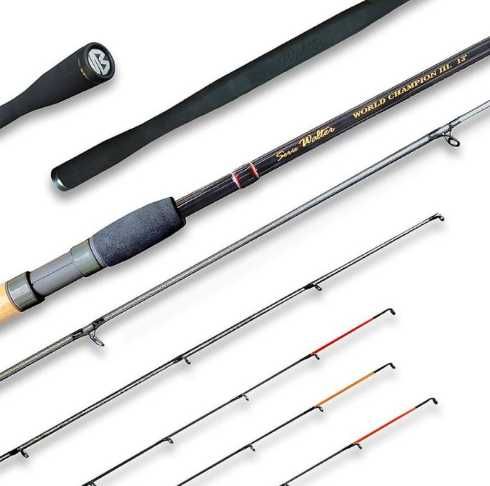 Lanseta Serie Walter World Champion III Carp Feeder, 3.90m, 120g, 3+3buc NOUA
