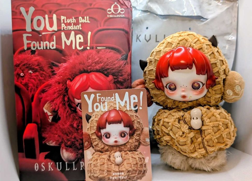 POP MART skullpanda брелочки