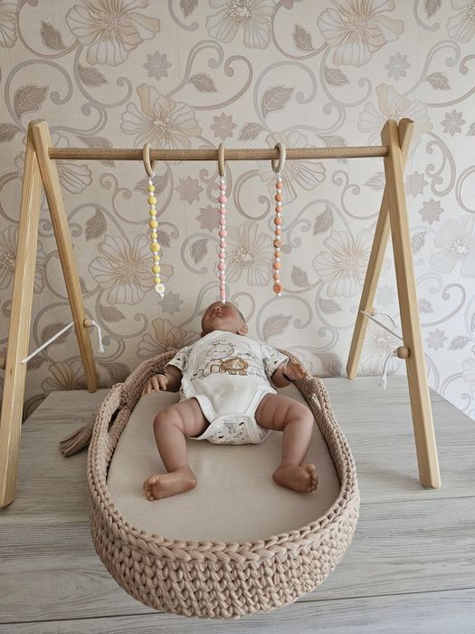 Дървена активна гимнастика Мантесори