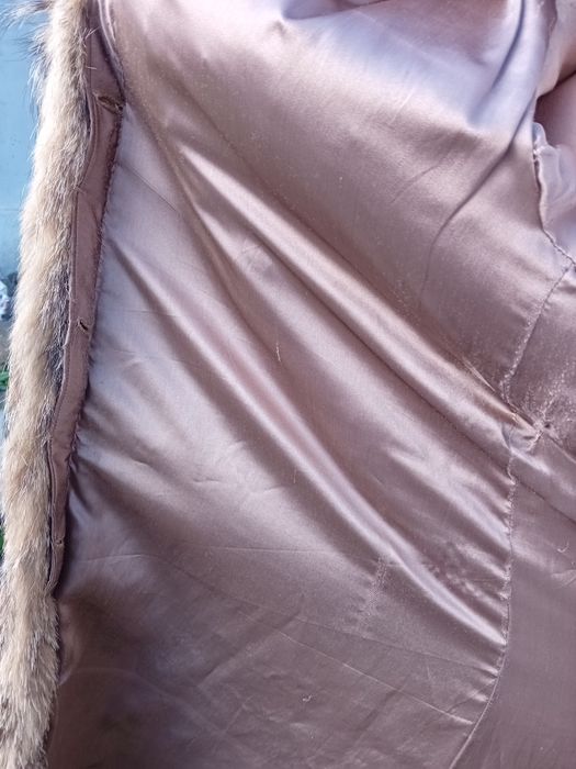 Geaca de blana de vulpe