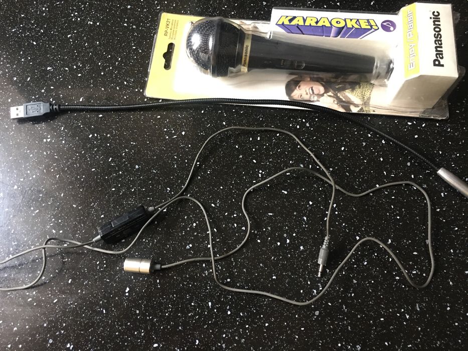 Микрофоны Panasonik, камеры