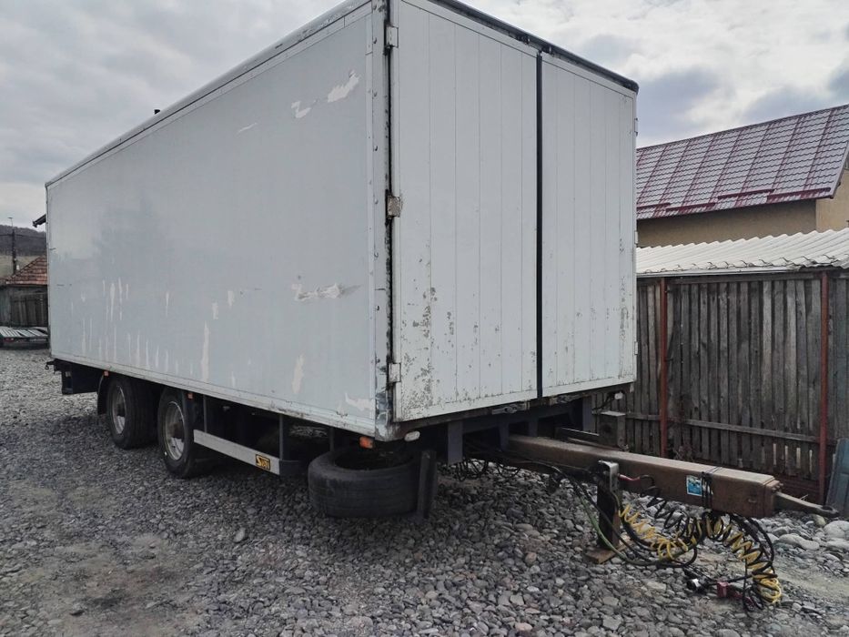 Remorca Tandem 11 t, 2012 ,duba tego 7,3m, lift , Apicol