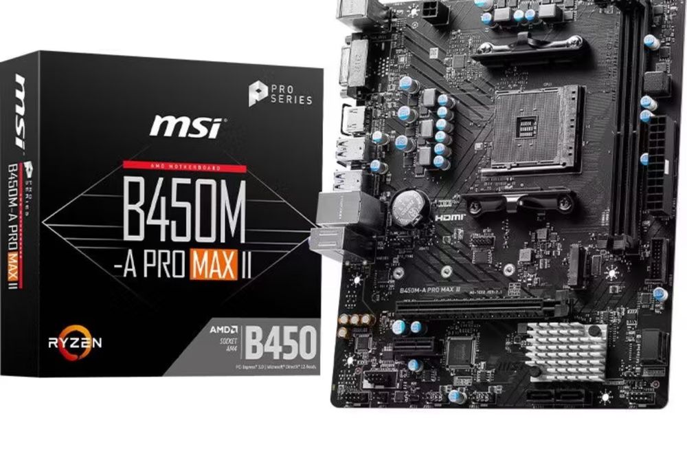 MSI B450M-A PRO max II