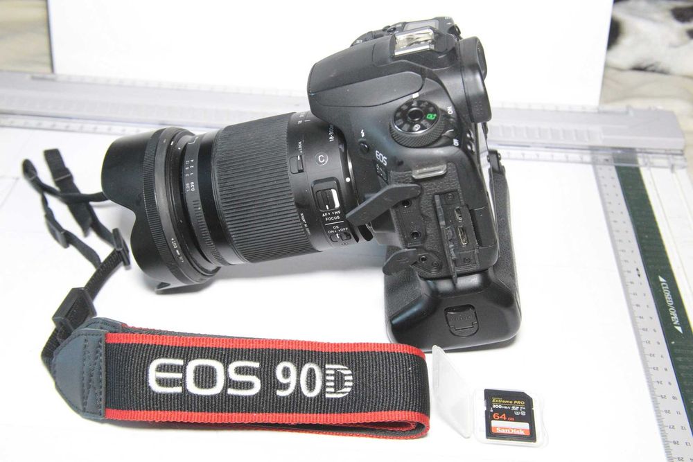 Canon 90 D + Sigma 18-300