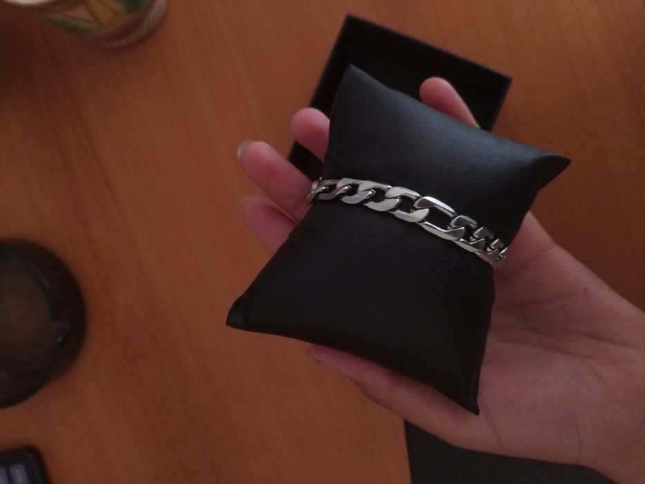 Мъжка гривна от неръждаема стомана