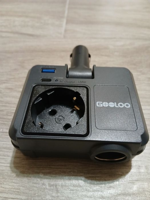 Invertor Gooloo auto 120w cu usb C 30/100w