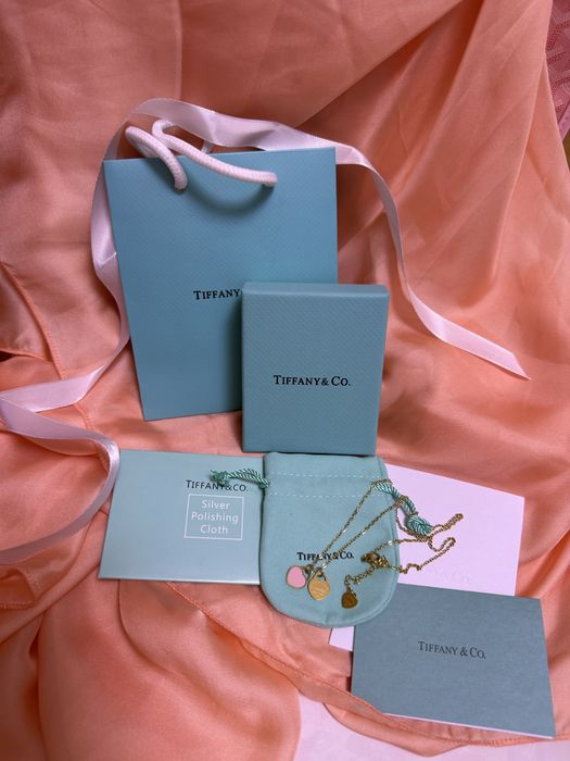 Colier 2 inimioare Tiffany