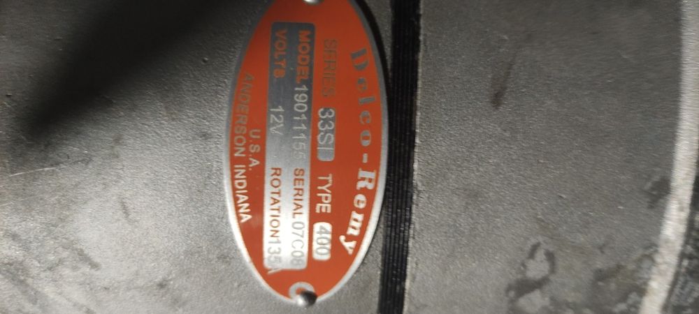 Генератор Delco-Remy 12 вольт, 135 А