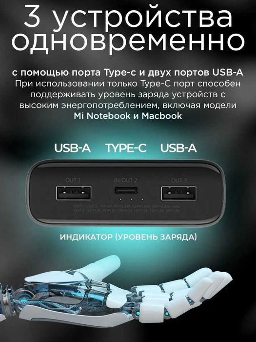 xiaomi power bank 20000 mAh 50 w