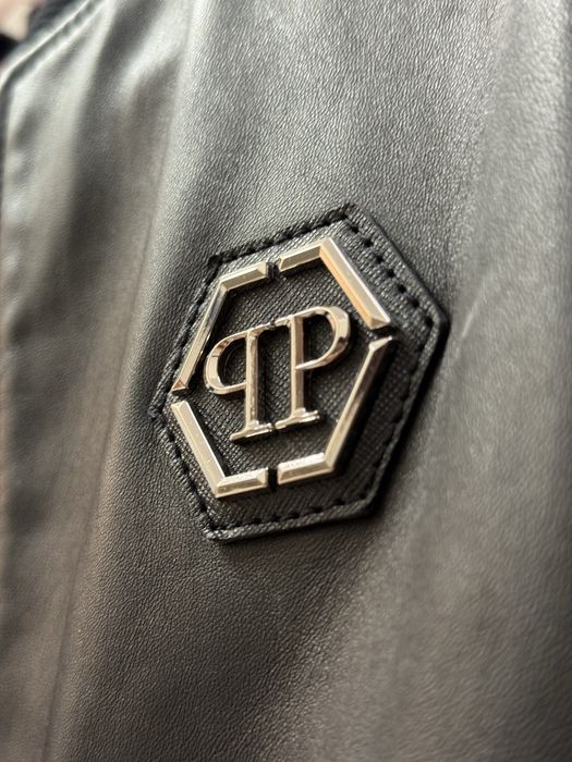 Кожаная куртка PHILLIPE PLEIN