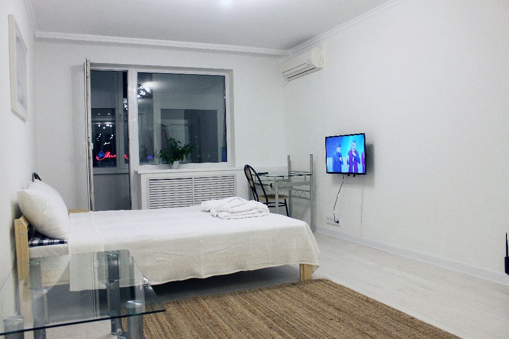 Белоснежная квартира на "Встрече" . Пр-т Абылай хана 29/1. Рядом ННМЦ