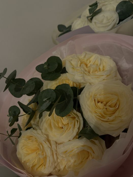 Продам цветы белые свежие