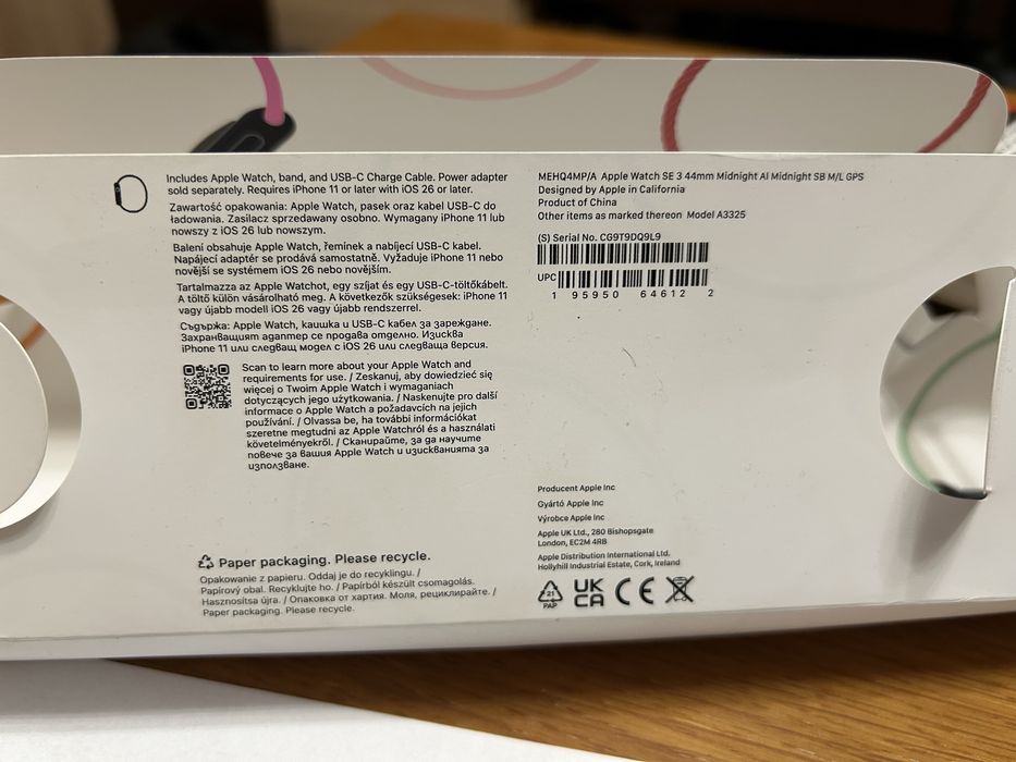 Apple Watch SE 3 44mm